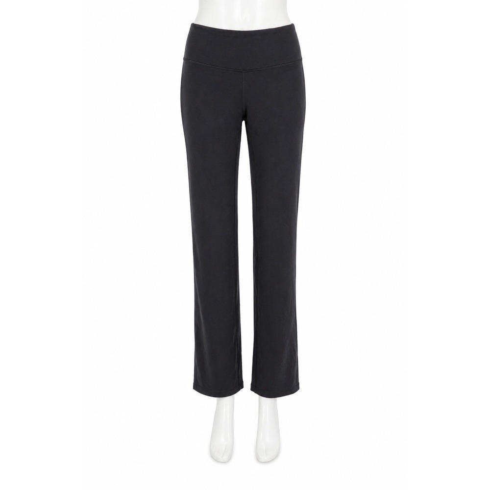 Athleta Womens Yoga Pants Elation Straight Leg 2.0 Black High Rise Medium